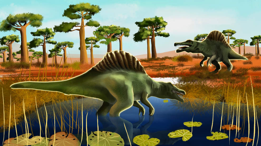 Test games - Spinosaurus 2003 | 3D Dinopedia