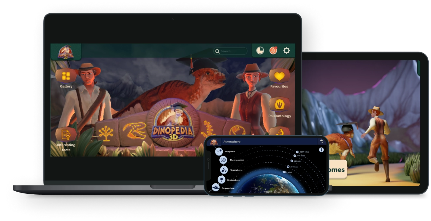 3D Dinopedia Device