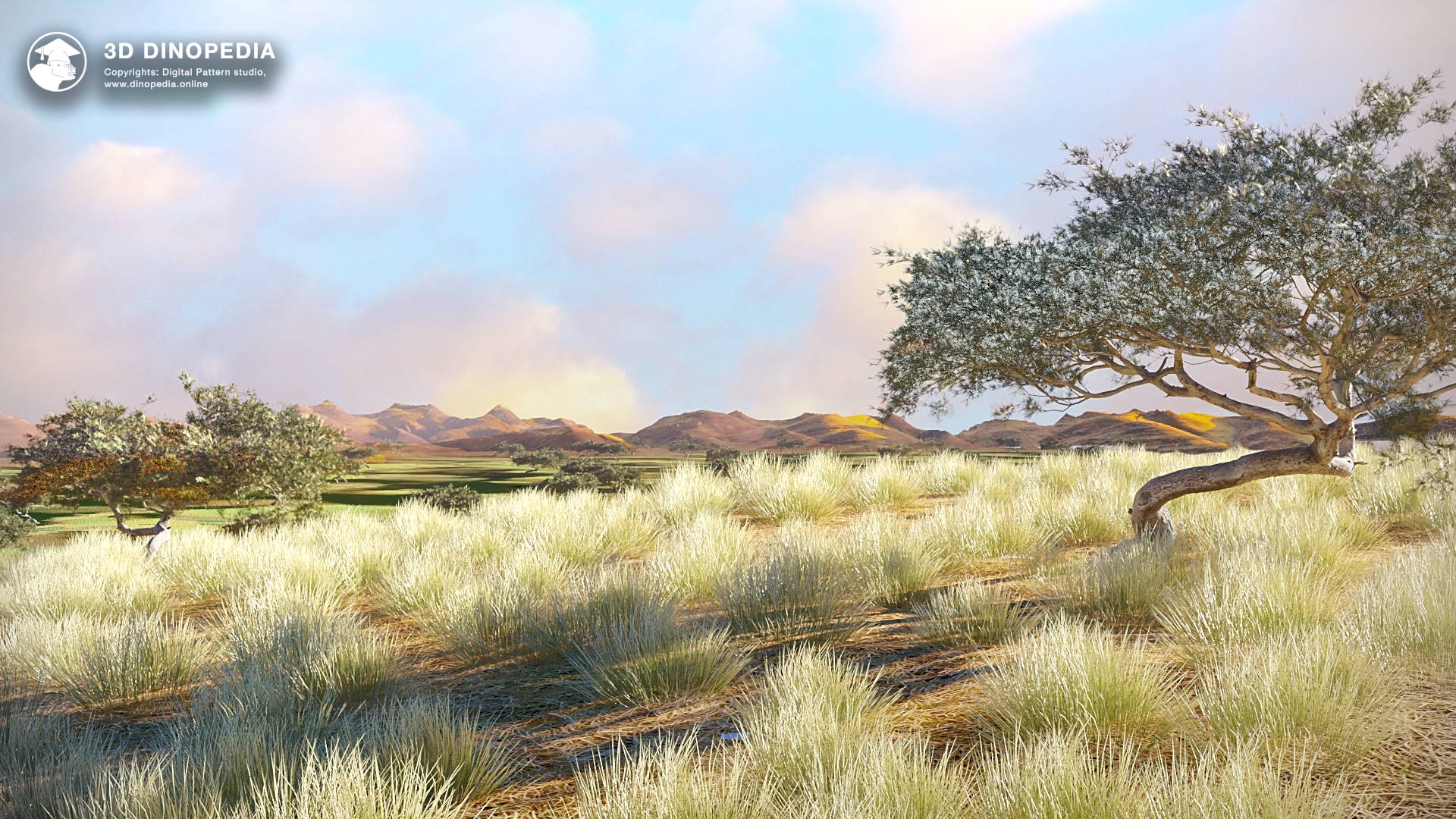 Savannas and plains 3D Dinopedia
