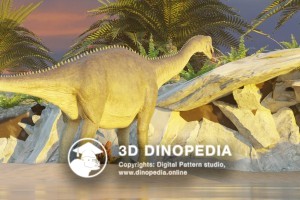 Jurassic period Europasaurus 3D Dinopedia