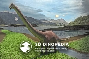 Jurassic period Supersaurus 3D Dinopedia