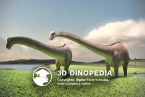 Jurassic period Supersaurus 3D Dinopedia