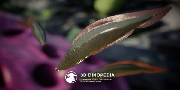 Cambrian period Haikouichthys 3D Dinopedia