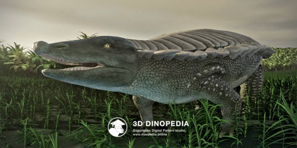 Triassic period Typothorax 3D Dinopedia