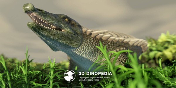 Triassic period Typothorax 3D Dinopedia