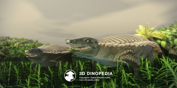 Triassic period Typothorax 3D Dinopedia