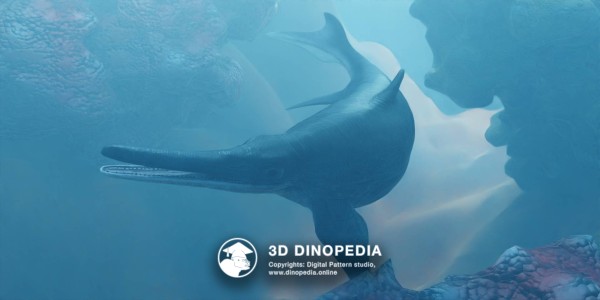 Triassic period Shonisaurus 3D Dinopedia