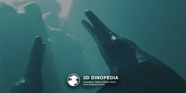 Triassic period Shonisaurus 3D Dinopedia