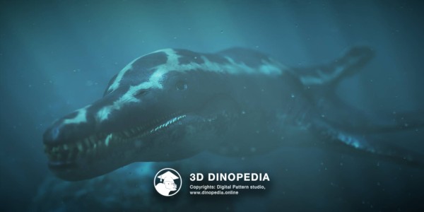 Jurassic period Pliosaurus 3D Dinopedia