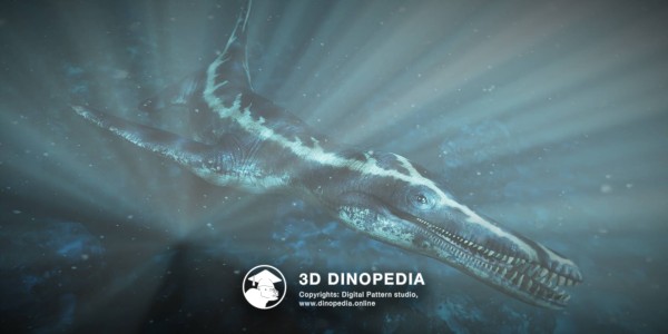 Jurassic period Pliosaurus 3D Dinopedia
