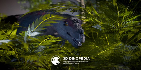 Cretaceous period Troodon 3D Dinopedia