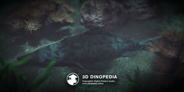 Devonian period Brindabellaspis 3D Dinopedia