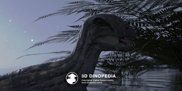 Cretaceous period Hypsilophodon 3D Dinopedia