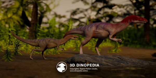 Triassic period Eoraptor 3D Dinopedia
