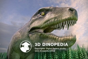 Triassic period Postosuchus 3D Dinopedia