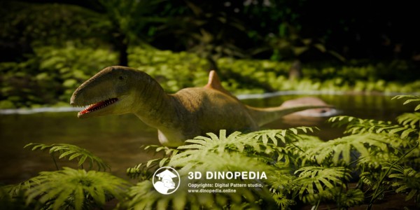 Cretaceous period Concavenator 3D Dinopedia