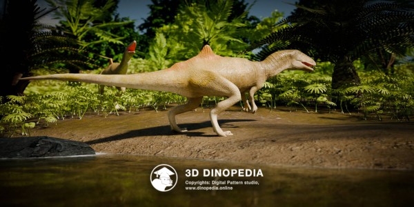 Cretaceous period Concavenator 3D Dinopedia