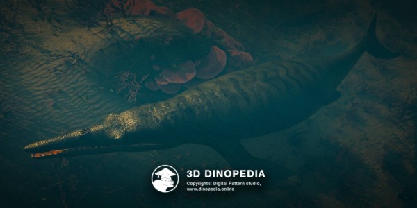 Cretaceous period Tylosaurus 3D Dinopedia
