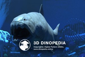 Devonian period Dunkleosteus 3D Dinopedia