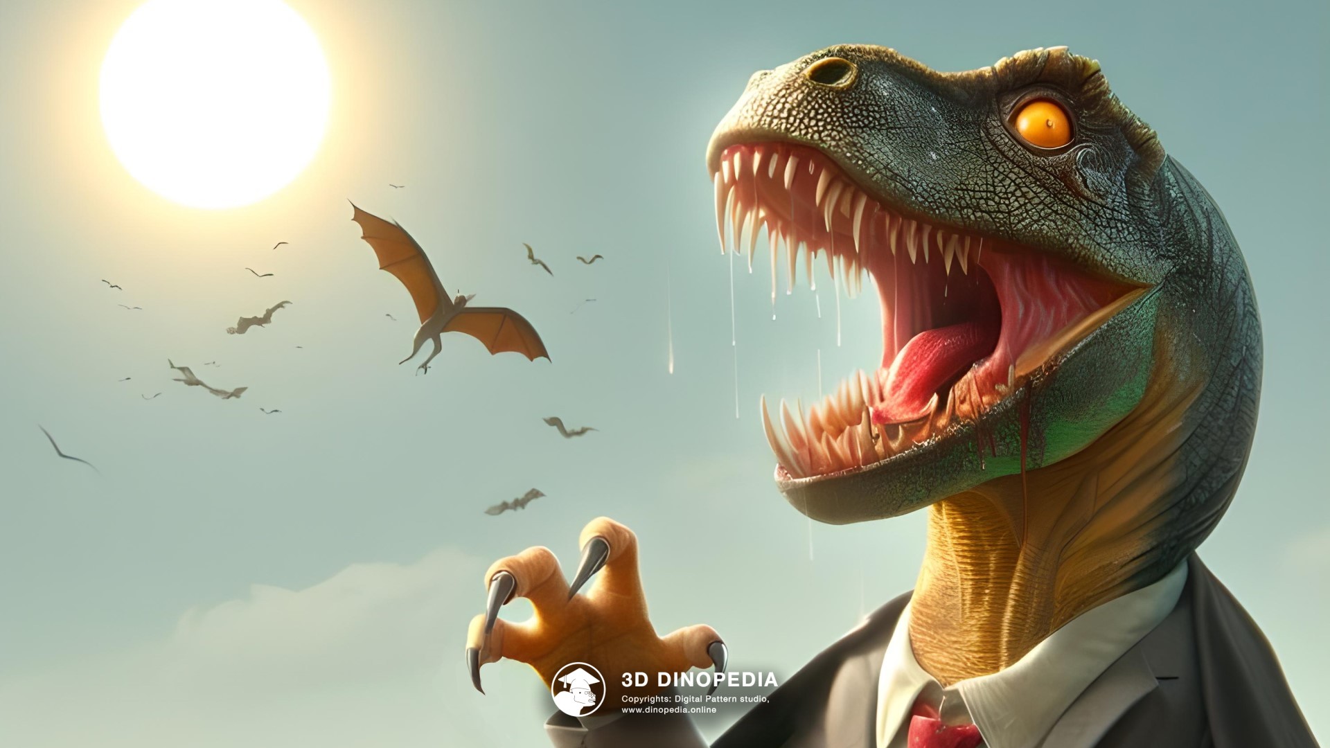 3D Dinopedia Halloween: Horror and Mystery in 3D Dinopedia