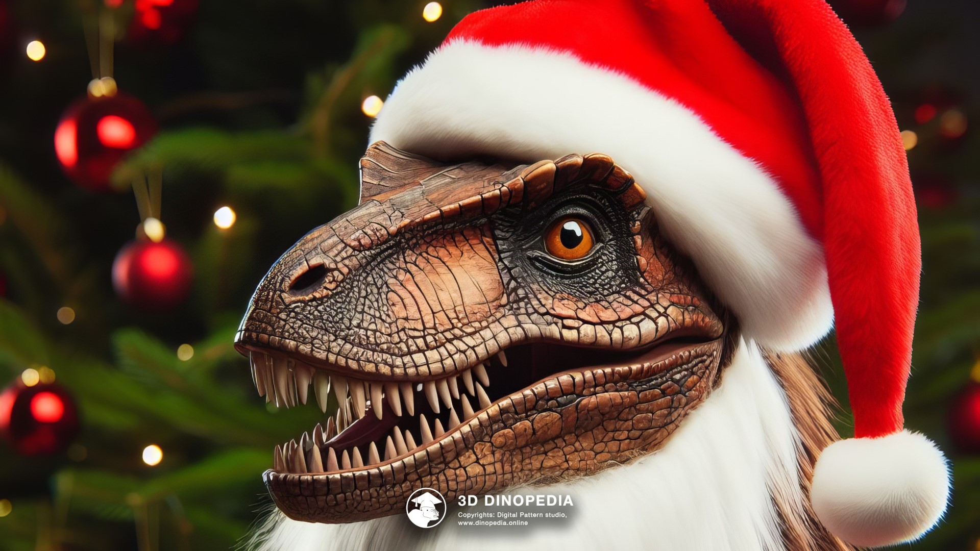 3D Dinopedia The Mysteries of the Christmas Tree - New wallpaper!