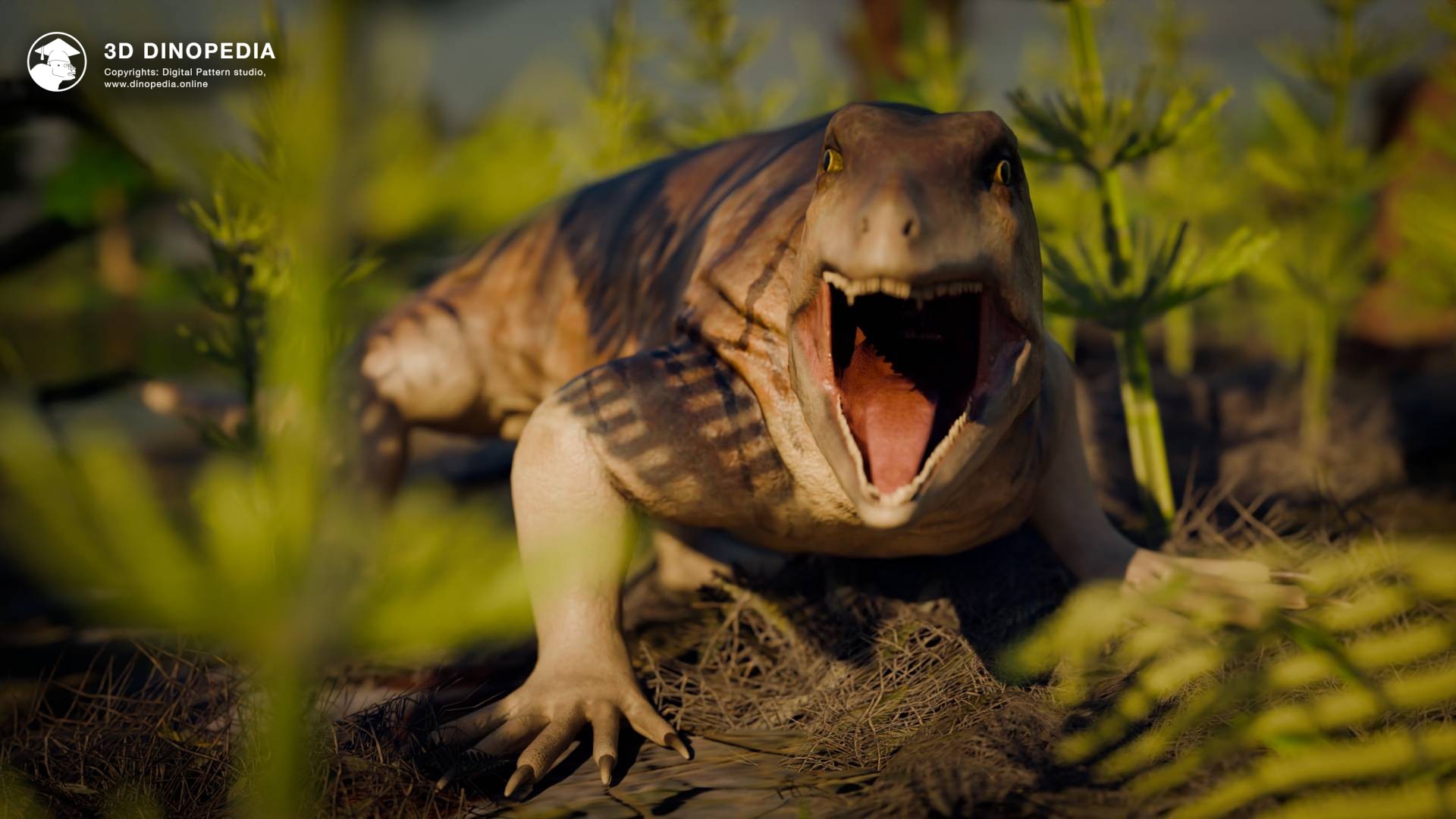 Discover the Ancient Predator: Archaeothyris - Explore Earth's Earliest Synapsid | 3D Dinopedia