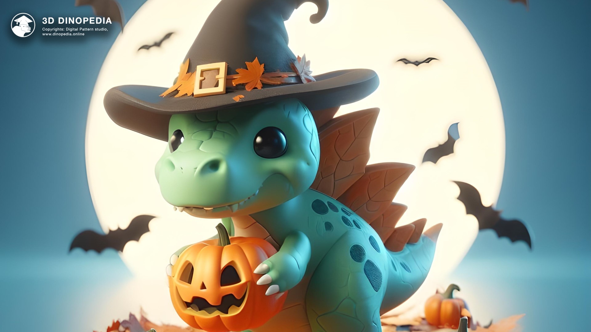 Halloween: Horror and Mystery in 3D Dinopedia | 3D Dinopedia