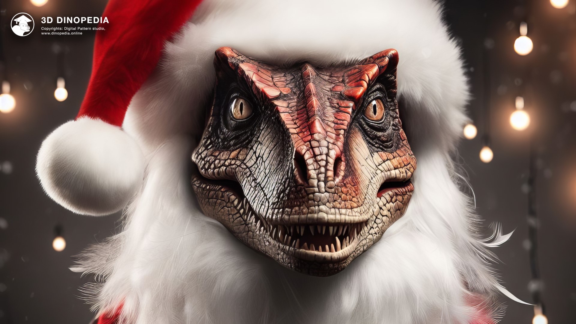 The Mysteries of the Christmas Tree - New wallpaper! | 3D Dinopedia