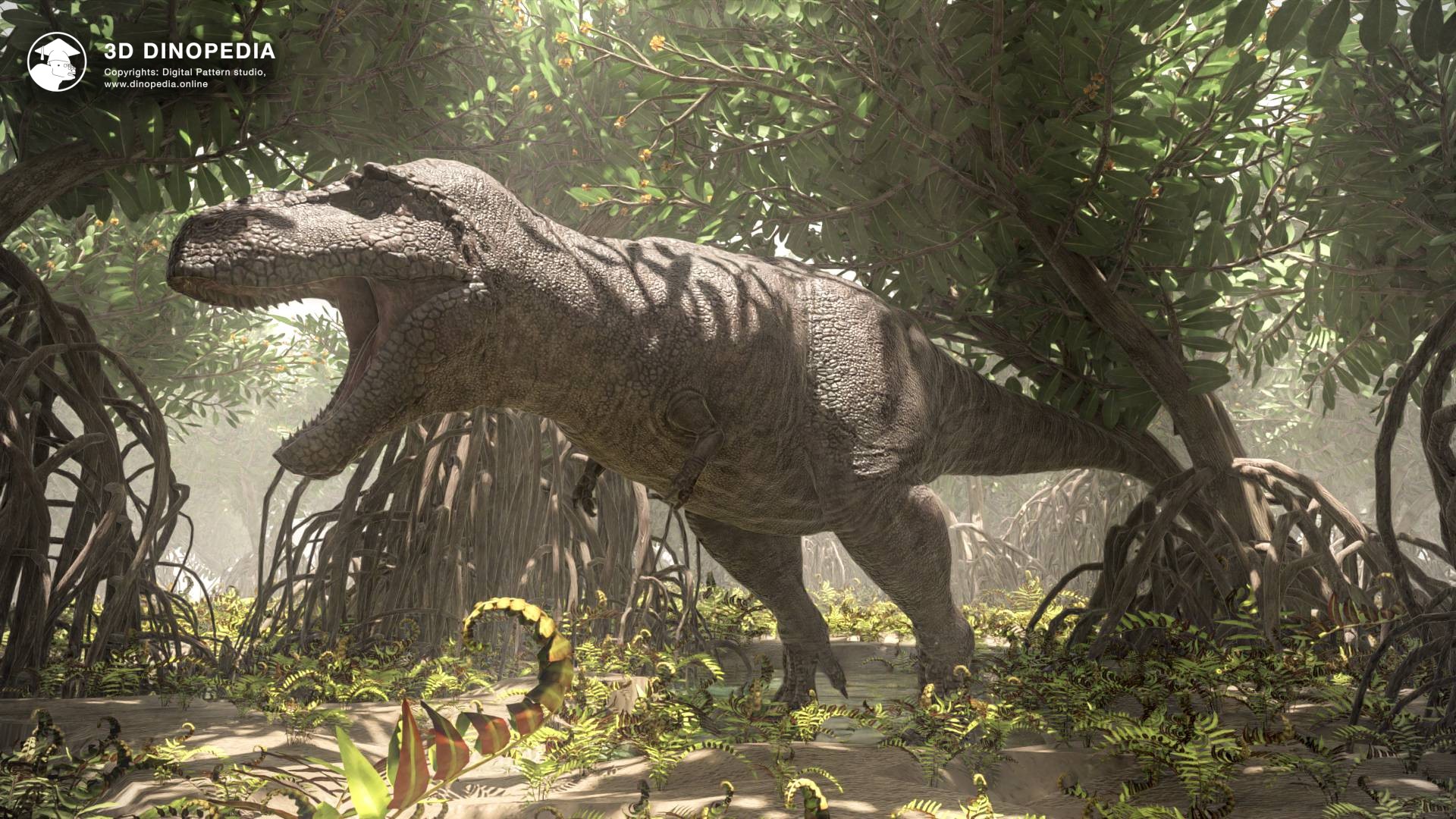 3D Dinopedia Lips for T-Rex