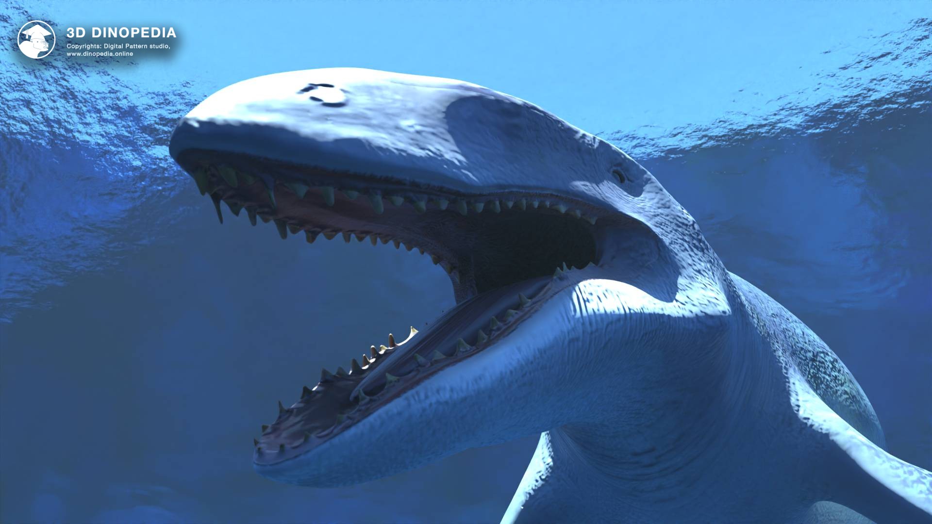 3D Dinopedia Mosasaurus - Lords of the Seas