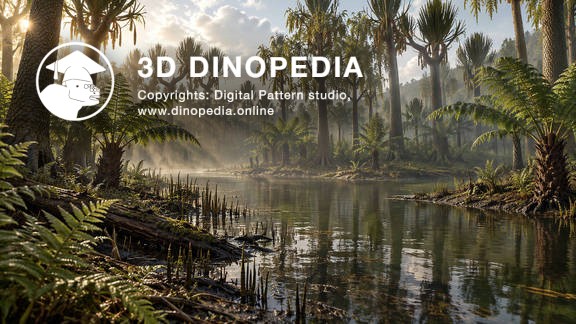 Lagos y pantanos | 3D Dinopedia