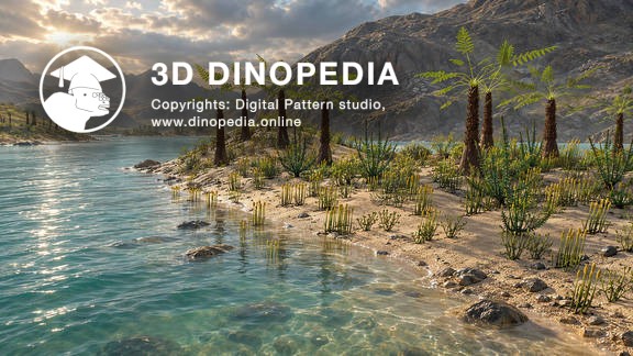 Ambiente de agua dulce | 3D Dinopedia