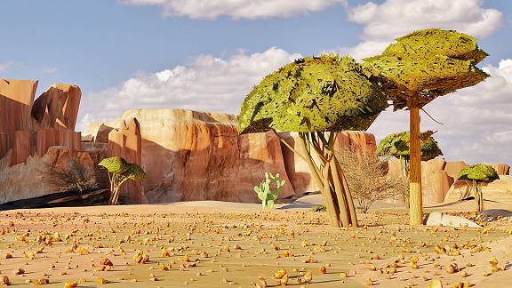Пустыни и полупустыни | 3D Dinopedia