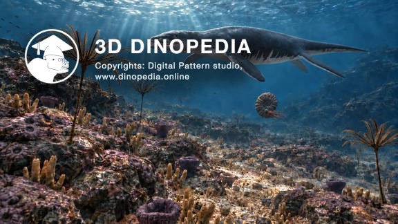 3D Dinopedia Marine environment