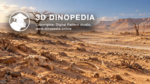 Desiertos y semidesiertos | 3D Dinopedia