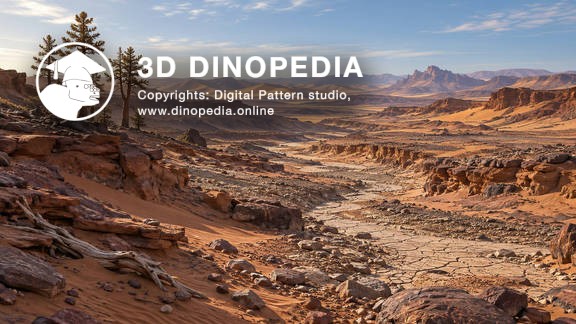 Deserts and semi-deserts | 3D Dinopedia