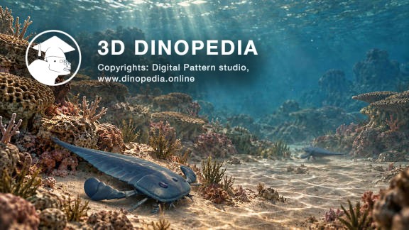 3D Dinopedia Marine environment