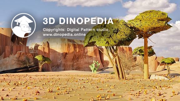 Deserts and semi-deserts | 3D Dinopedia