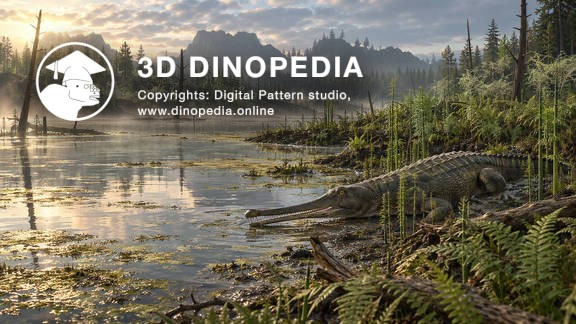 Lagos y pantanos | 3D Dinopedia