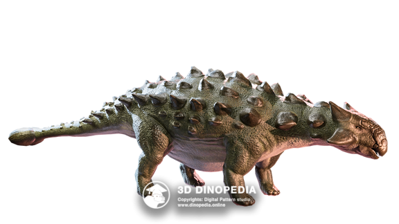 Permian period Estemmenosuchus 3D Dinopedia