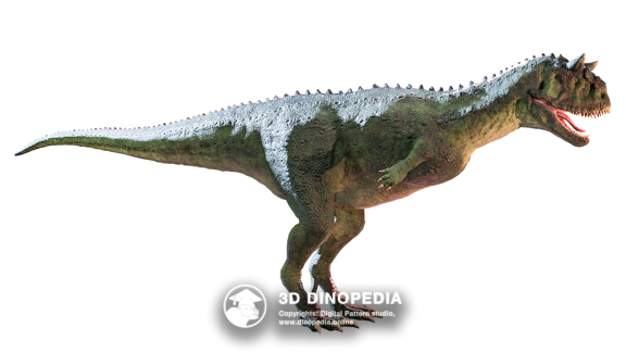 Jurassic period Monolophosaurus 3D Dinopedia