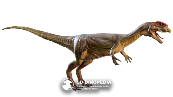 Jurassic period Dilophosaurus | 3D Dinopedia