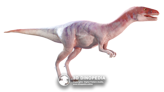 Cretaceous period Therizinosaurus 3D Dinopedia