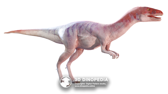 Jurassic period Metriacanthosaurus 3D Dinopedia