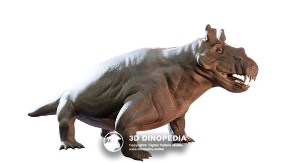 Quaternary period Smilodon 3D Dinopedia