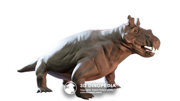 Пермский период Эстемменозух | 3D Dinopedia