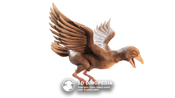Меловой период Галлимим 3D Dinopedia