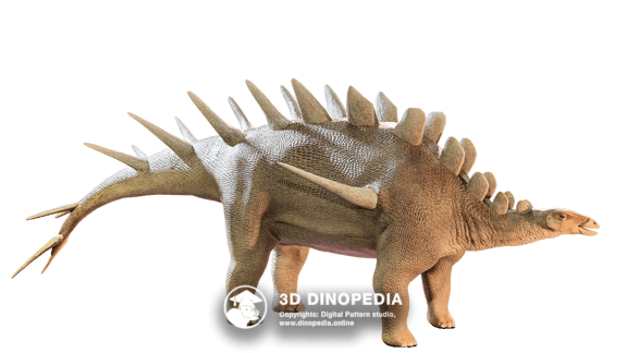 Jurassic period Kentrosaurus | 3D Dinopedia