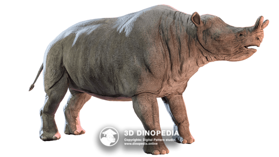 Cretaceous period Nasutoceratops 3D Dinopedia