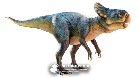 Cretaceous period Corythosaurus 3D Dinopedia